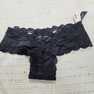 Victoria's Secret Black Lace Panties